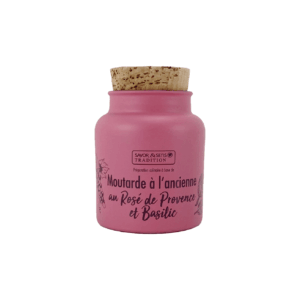 Senape con Rosé della Provenza e Basilico