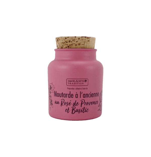 Senape con Rosé della Provenza e Basilico
