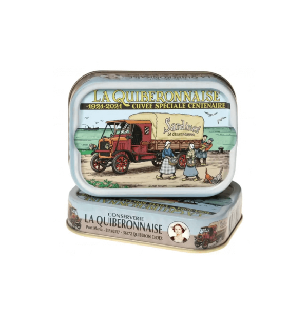 Sardine all'olio d'oliva 125ml La Quiberonnaise