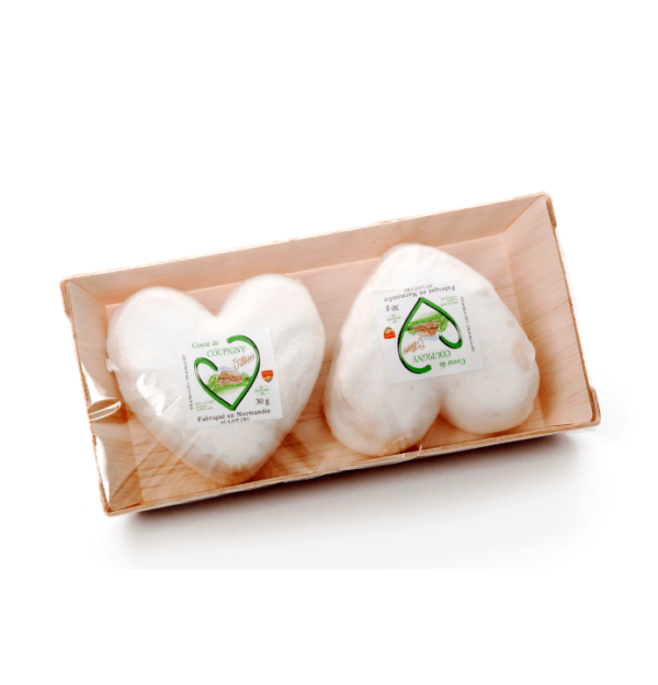 Formaggi mini cuore di Coupigny