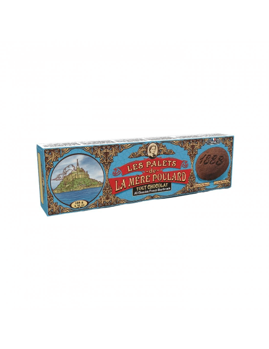 Biscotti Palets tutto cioccolato 125gr La Mère Poulard