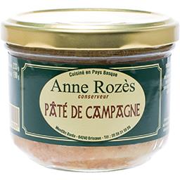 Paté di Campagna 190gr Anne Rozes