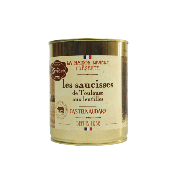 Salsiccia di Toulouse con Lenticchie