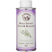 Olio infuso con timo e rosmarino 250ml La Tourangelle