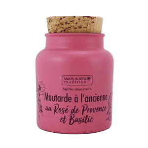 Senape vino rosé provence basilico