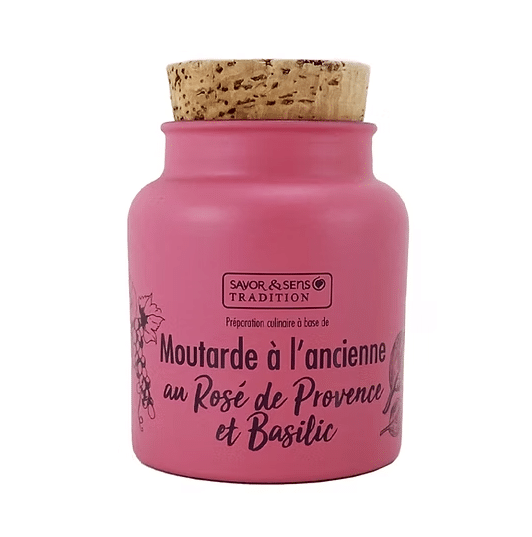 Senape vino rosé provence basilico