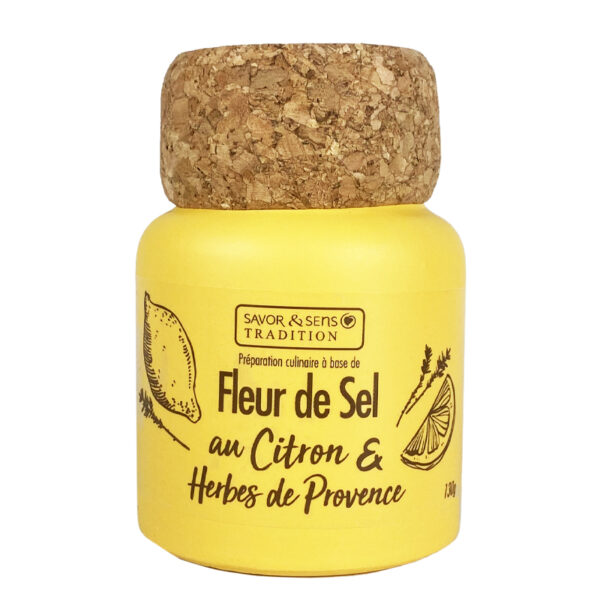 Fleur de sel al limone e erbe di Provenza 130gr Savor&Sens