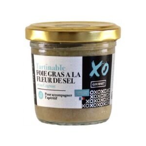 Foie gras spalmabile con fior di sale e cognac 80gr XO Gourmet