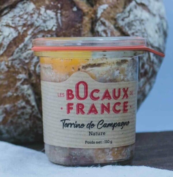 Terrina di campagna al naturale 110gr Les Bocaux de France