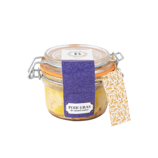 Foie gras d'anatra intero 130gr Besse