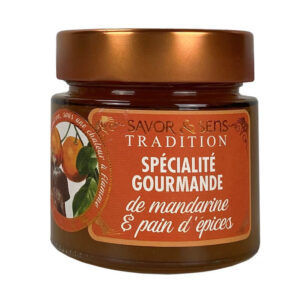 Marmellata al mandarino e pain d'épices 270gr Savor&Sens