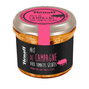 Paté di campagna ai pomodori secchi 90gr Hénaff
