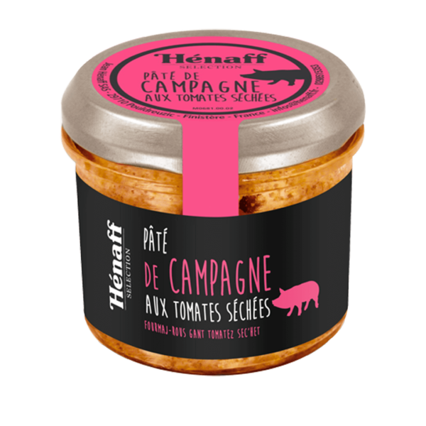 Paté di campagna ai pomodori secchi 90gr Hénaff