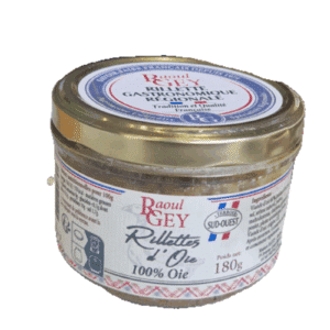 Rillette 100% di oca 180gr Maison Gey