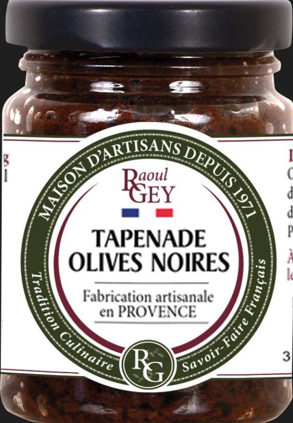Tapenade olive nere 90gr Raoul Gey