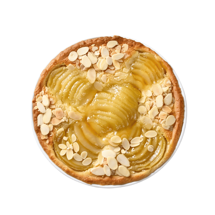 Bordaloue, tarte aux poires et amandes (pera e mandorle)