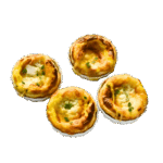 Mini quiche zucca caprino